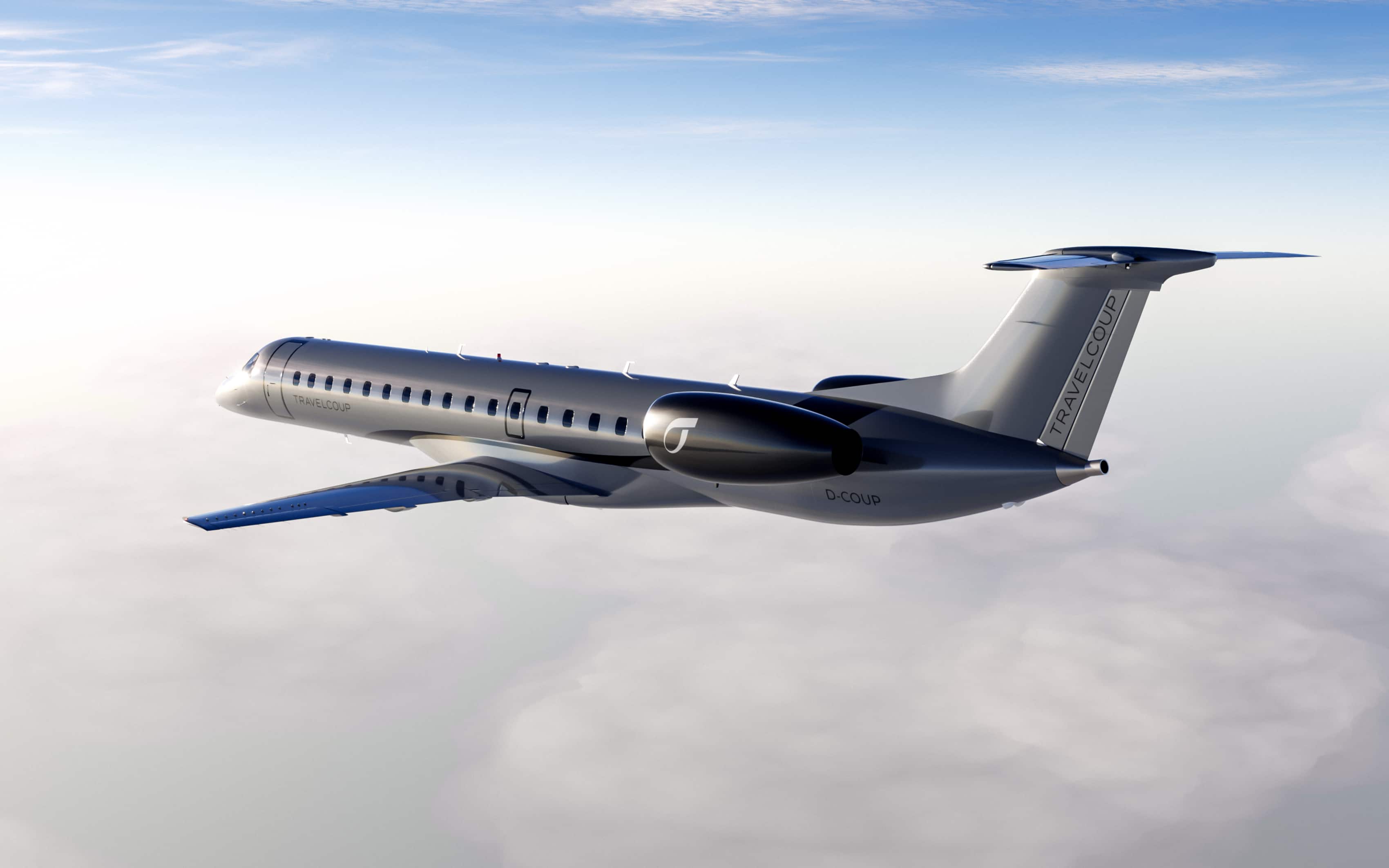 ERJ-145 VIP auf dem Vorfeld